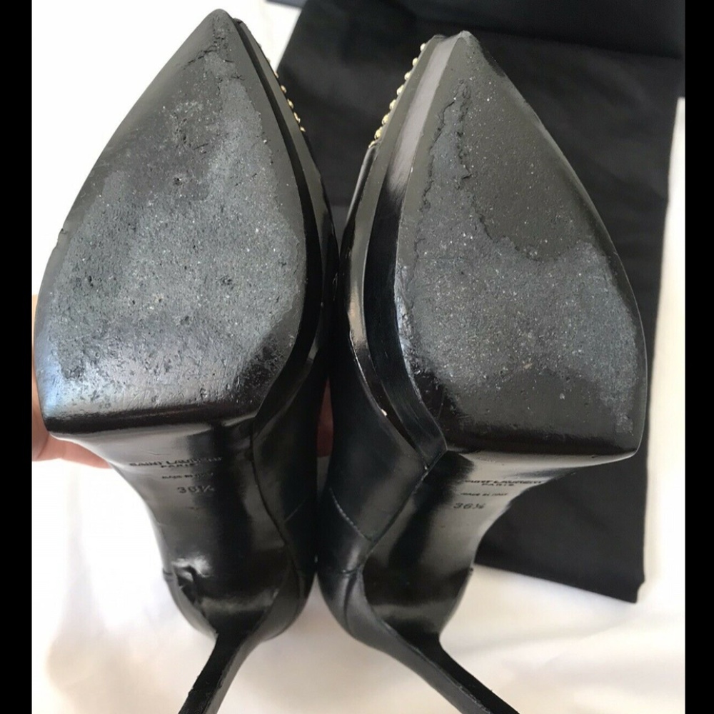 Yves Saint Laurent Women's Shoes Pump Heels 36.5 - Picture 6 of 14